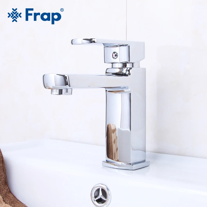

Frap new bath Basin faucets Modern style bathroom sink Faucet Hot and cold water mixer tap Torneira Da Bacia Single handle F1073