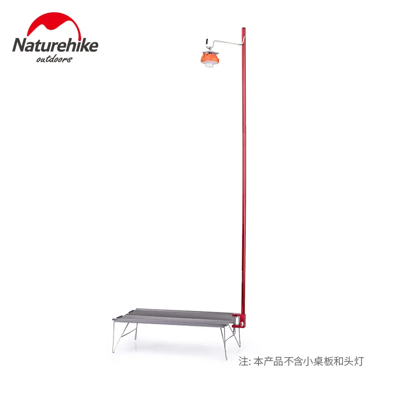 Comprar Naturehike camping al aire libre picnic Luz Portátil Polo viaje aleación de aluminio plegable tienda de campaña poste de luz