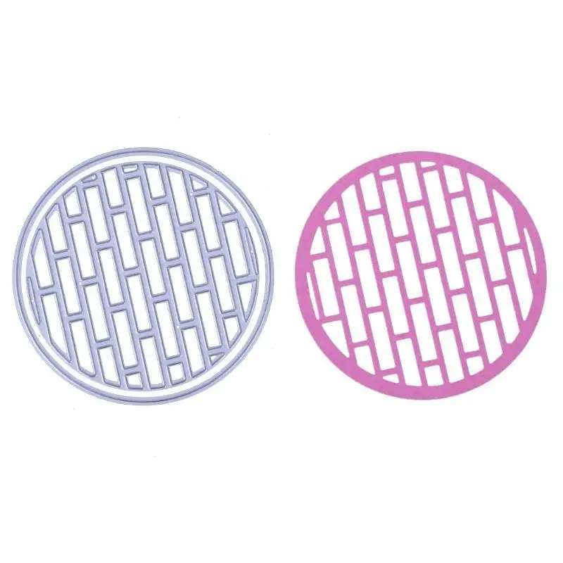 

2pcs/set Wall Cover DIY Cutting Die Stencil Embossing Scrapbook Craft Metal Diary Book Paper Card Maker Cutting Molds