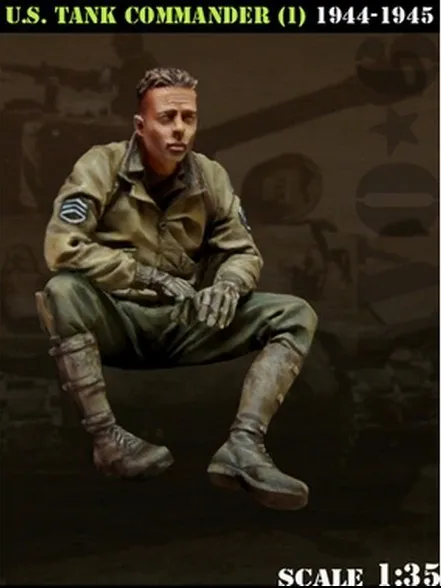 Масштаб модели 1/35 WW2 фурия Танк командир Второй мировой войны фигурка полимерный