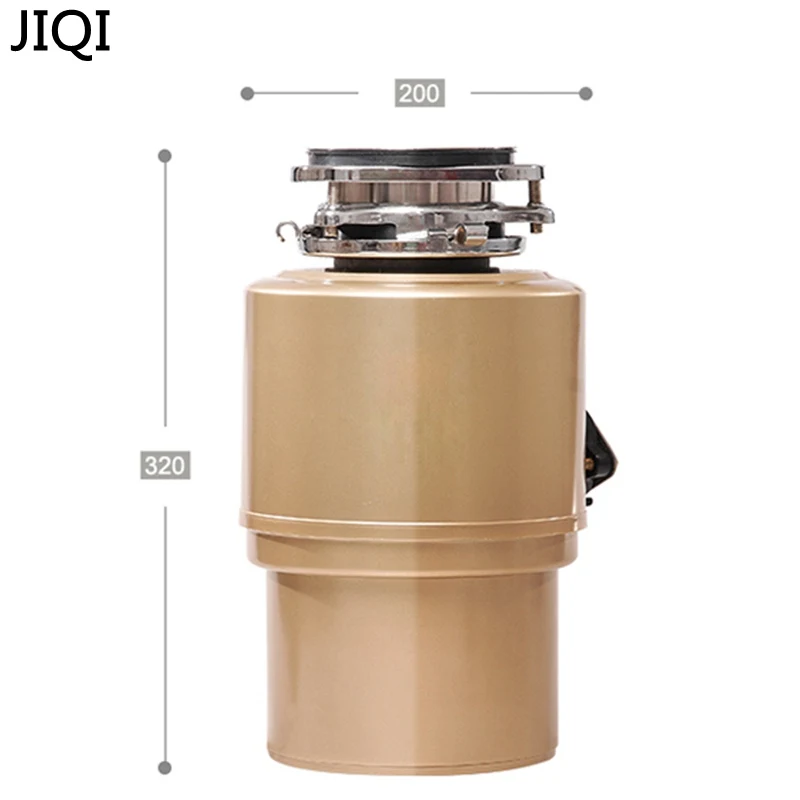 JIQI Электрический измельчитель пищевых отходов 560 Вт кухонный измельчитель отходов бытовой кухонный измельчитель пищевых отходов измельчитель для мусора воздушный переключатель