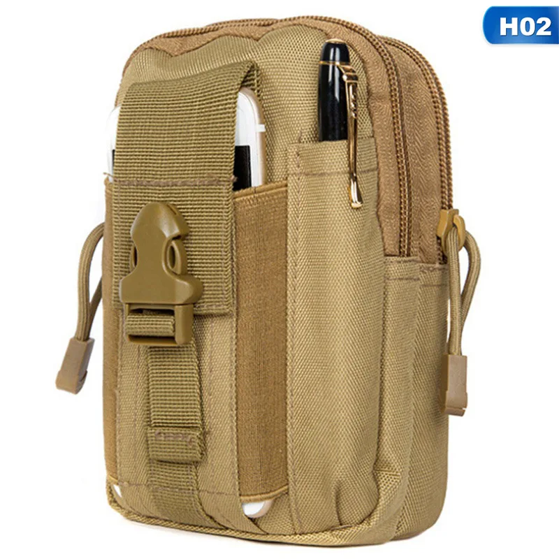 Táctico EDC Utility Gadget bucles cintura bolso militar teléfono bolsa cinturón funda al aire libre Camping escalada bolsa