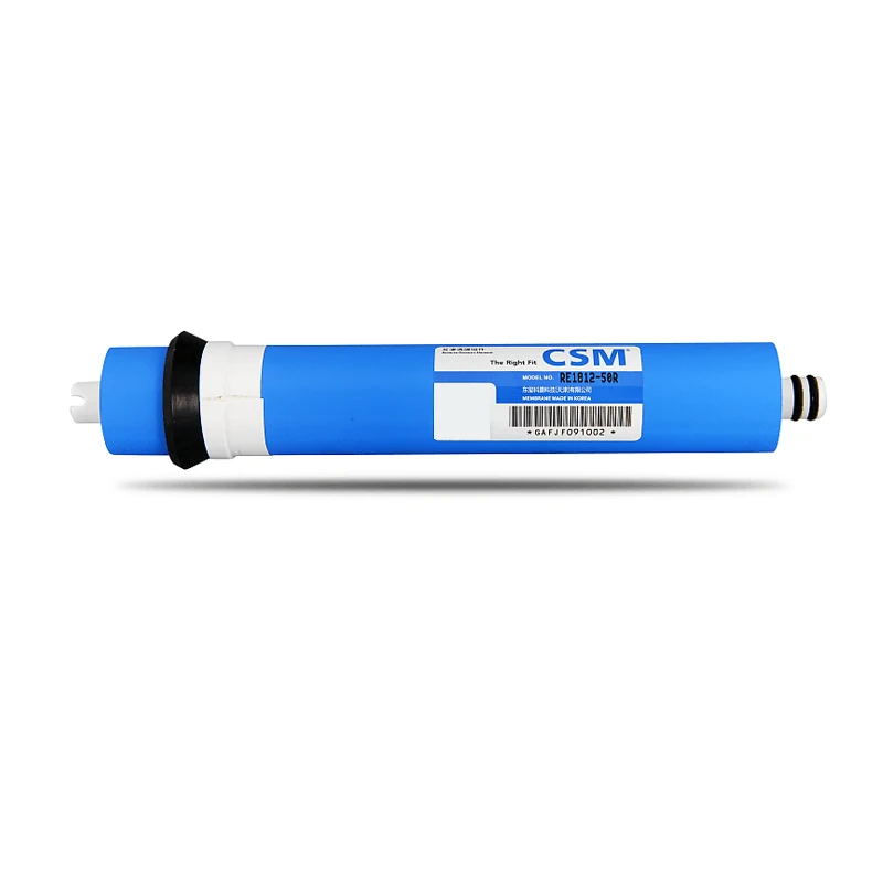 

Universal Compatible Reverse Osmosis Membrane Elements 50GPD, 1812 CSM Residential Thin Film Composite TFC Membrane