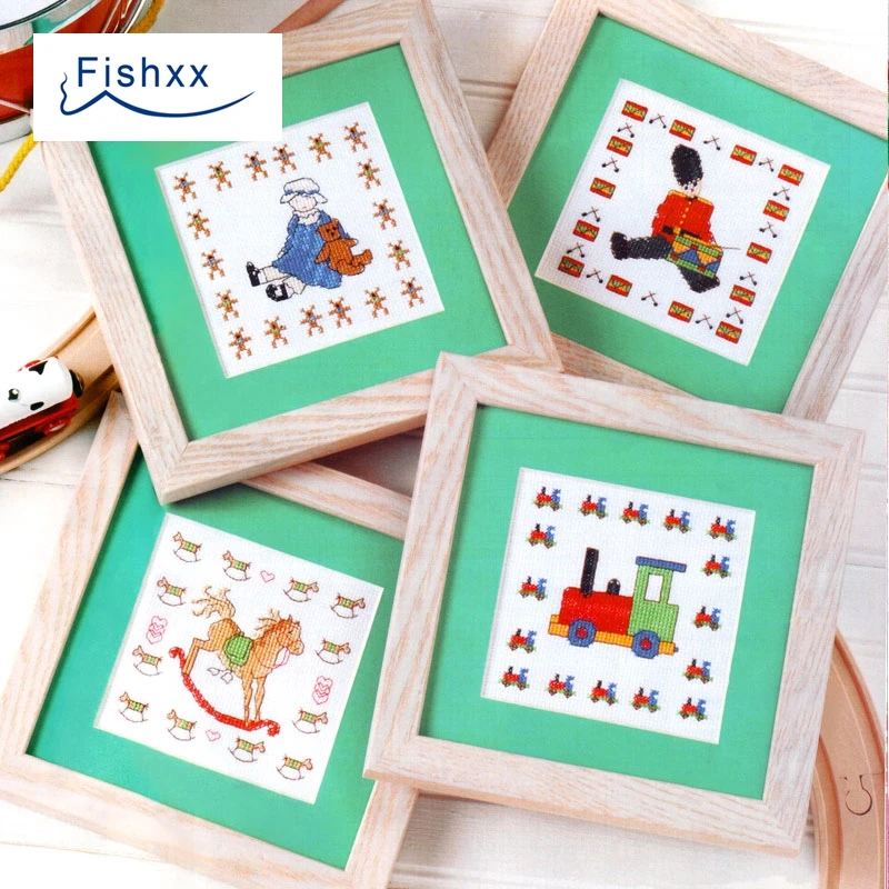 Fishxx Cross Stitch Kit Magazine Series Crazy78-1 Toy Story Children