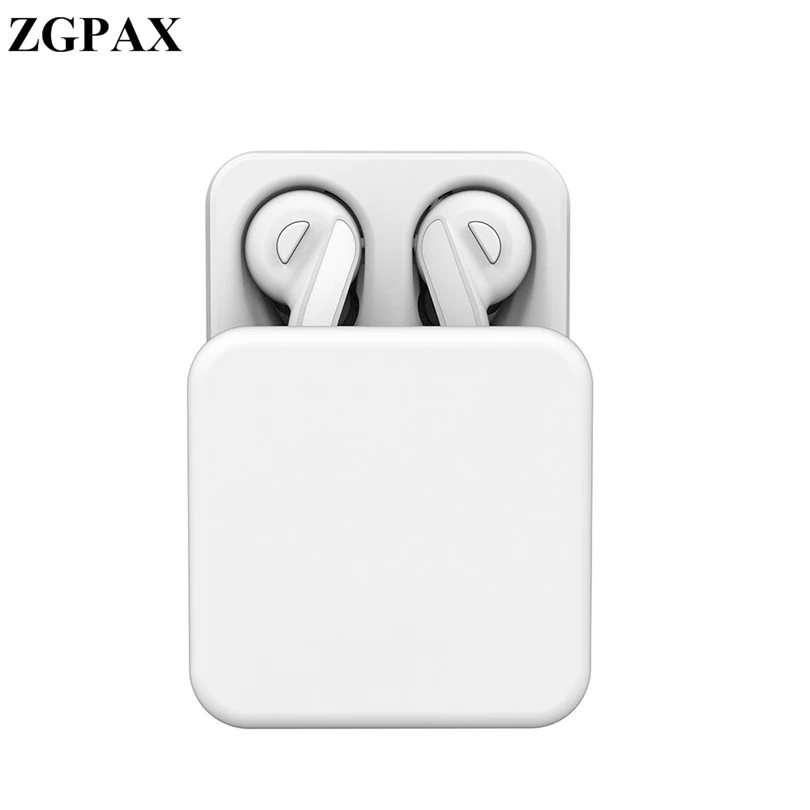ZGPAX Tws Wireless Bluetooth 5.0 Earphone Mini Earbuds With Mic Charging Box Sport In-Ear For Smart Phone ZGPAX Tws Wireless Bluetooth 5.0 Earphone Mini Earbuds With Mic Charging Box Sport In-Ear For Smart Phone