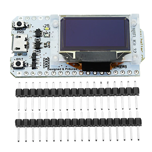 

NEW Internet Development Board ESP32 WIFI Chip 0.96 Inch OLED bluetooth WIFI Kit 32 Module For Arduino
