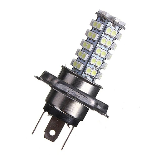 Супер яркий светодиодный COB H4 68SMD 310LM DC 12 В 3,5 Вт 68 автомобильный противотуманный задний светильник, головной светильник, лампа