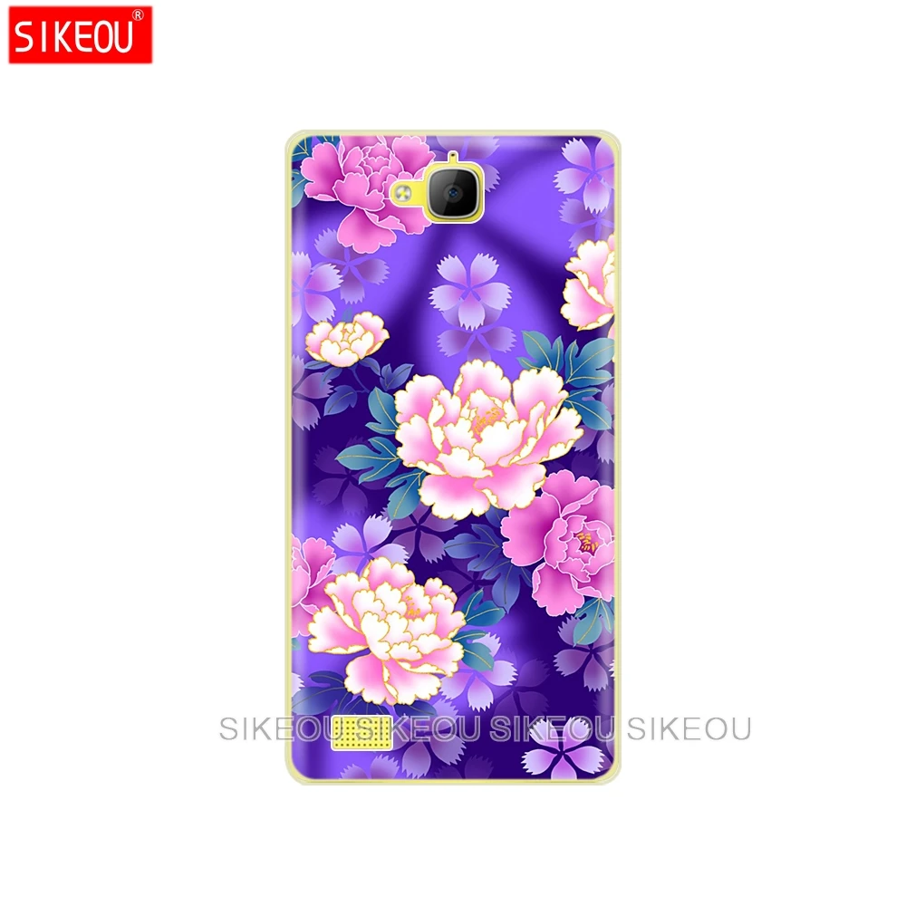 Untuk Huawei Honor 3C Kasus Solf TPU Cellphone Masker Case Pelindung Cover Housing Kulit Masker