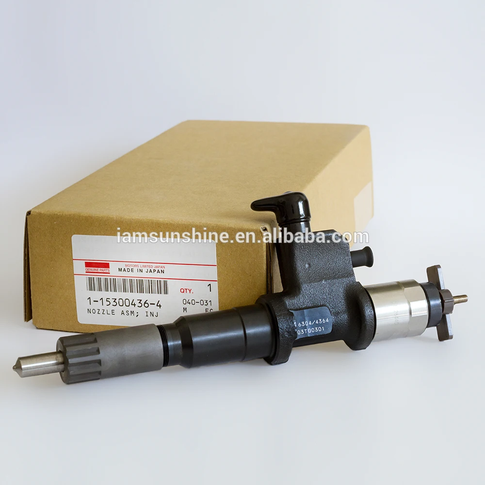 Оригинальный дизельный инжектор 095000 6300 для 1 15300436 0 4 инжектора common rail 6WG1|Моторный