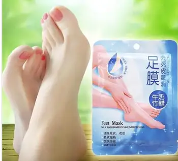 

14bag Free shipping Feet Care For Heels Exfoliating Feet Mask Baby Foot Peeling Cactus Sosu Socks For Pedicure Oem Cuticle Remov