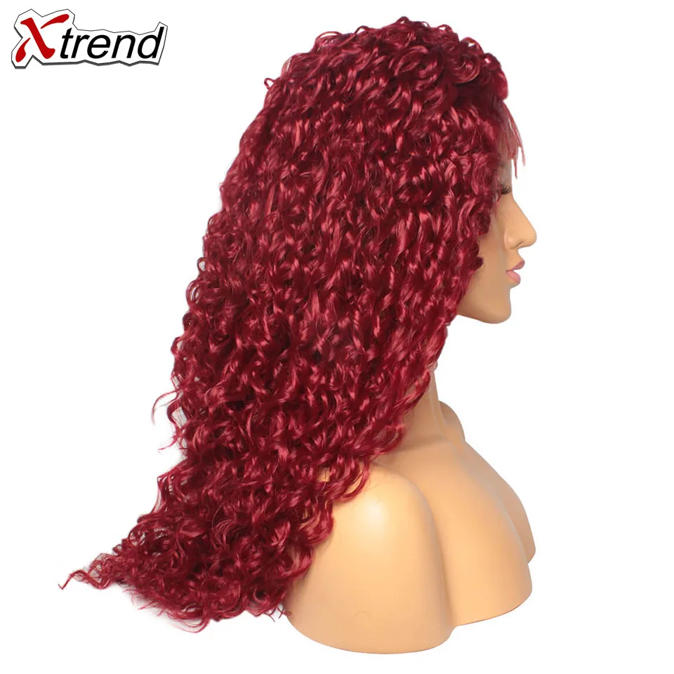 synthetic lace front wig