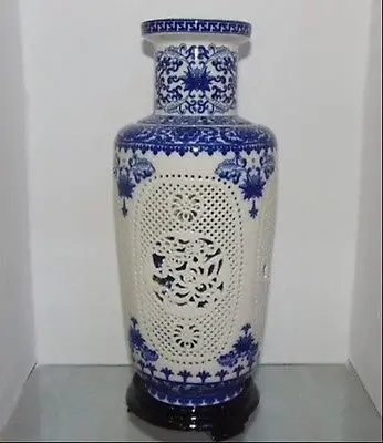 

Красивые китайские фарфоровые большие вазы, 2 набора
