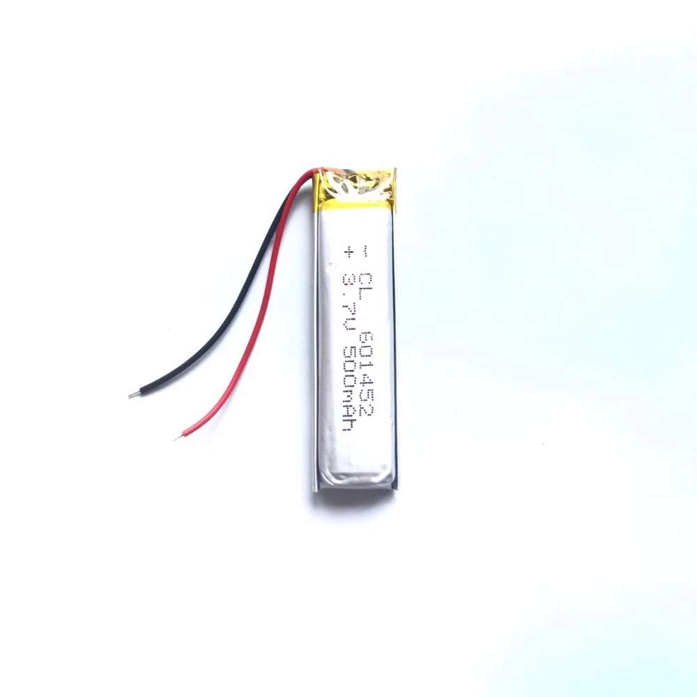 Полимерная батарея 500 mah 3,7 V 601452 умный дом MP3 колонки литий-ионная батарея для dvr, gps, mp3, mp4, сотового телефона, динамика