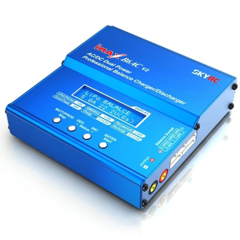 SKYRC iMAX B6AC V2 6A Lipo батарея баланс зарядное устройство ЖК-дисплей Dis зарядное устройство для радиоуправляемой модели зарядки батареи повторного пикового режима