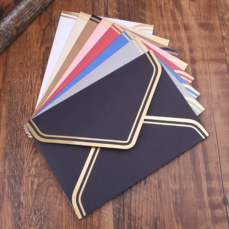  10pcs Retro Vintage Blank Craft Paper Envelopes For Letter Greeting Cards Wedding Party Invitations - 32998232898