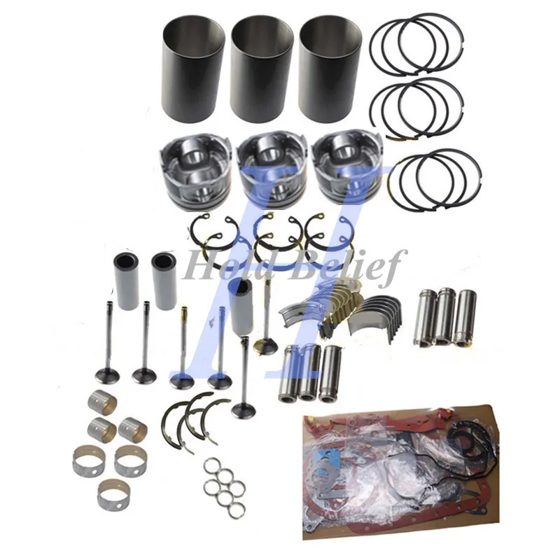 D1102 Overhaul Rebuild Kit For Kubota Engine L2050DT L235DT L2350 L235F