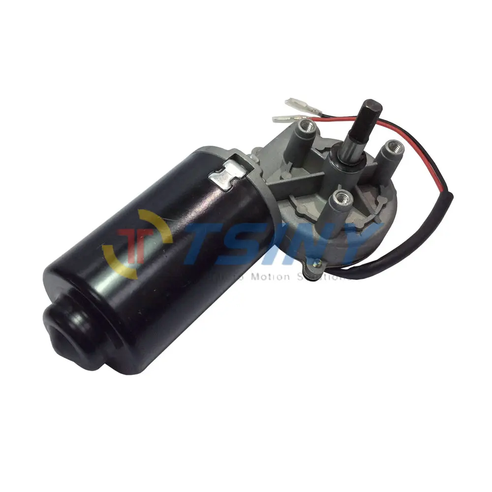 

Right-phase Motor High Torque 8N.m 24V DC Reversible Electric Gear Motor 50 RPM Double Flat Shaft