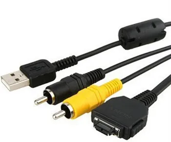 

new USB&AV TVOUT Cable VMC-MD1 For Sony camera DSC-W130 DSC-W150 DSC-W170 DSC-W70