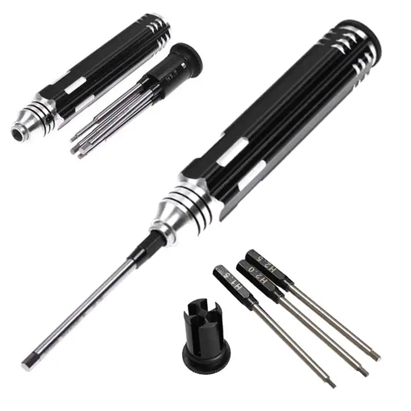 RC Helicopter Car 4 in 1 Hex Driver Screw Hexagon Head Screw Tool Set @8 WWO66