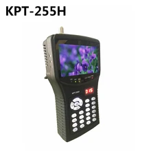 KPT-255H TVI/CVI DVB-S/S2 Цифровой спутниковый Finder метр с MPEG-2/MPEG-4 совместимый подсветка лучше