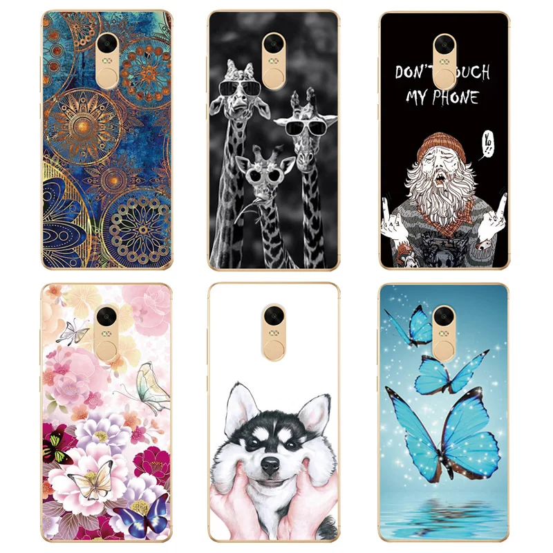 

For Redmi Note 4 4X Pro Case Phone Back Cover Printing Drawing Case For Xiaomi Redmi Note 4 4X Protective Phone Cover Fundas