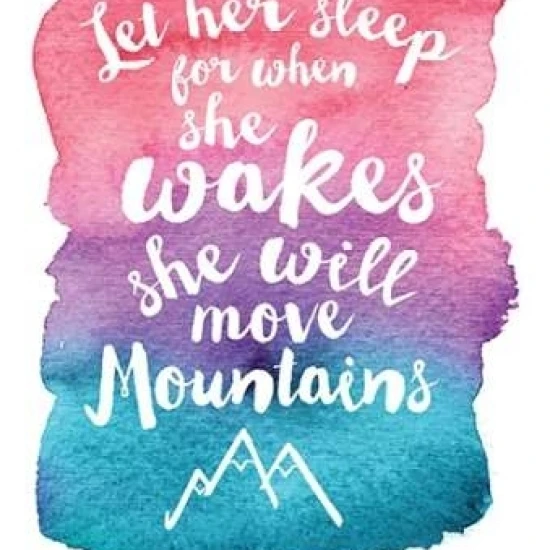 Let Her Sleep II Poster Print by Shawnda Craig (9 x 12)