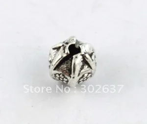 

100pcs Tibetan silver spacer beads A8509