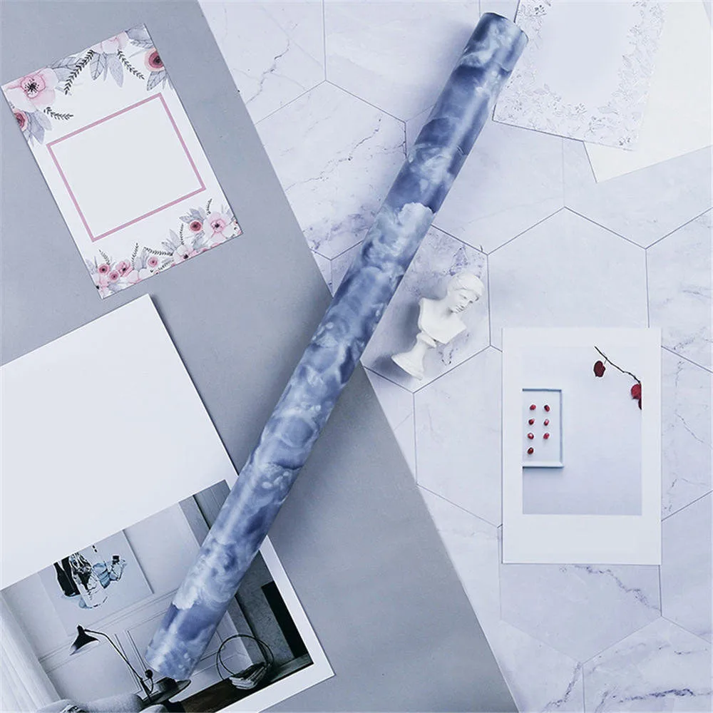Wall Decor Sticker Marbled Wallpaper Pvc Waterproof Self-adhesive Wallpaper Kitchen Wall Stickers Living Room Decoration Wall Decor Sticker Marbled Wallpaper Pvc Waterproof Self-adhesive Wallpaper Kitchen Wall Stickers Living Room Decoration