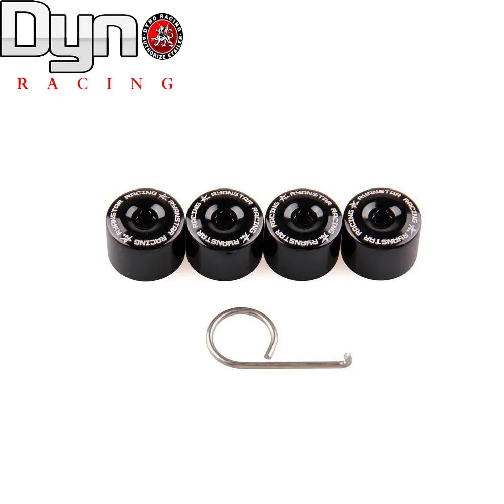 DYNO RACING 4PCS 2015 NEW items lug nuts cover purple plastic&Aluminum