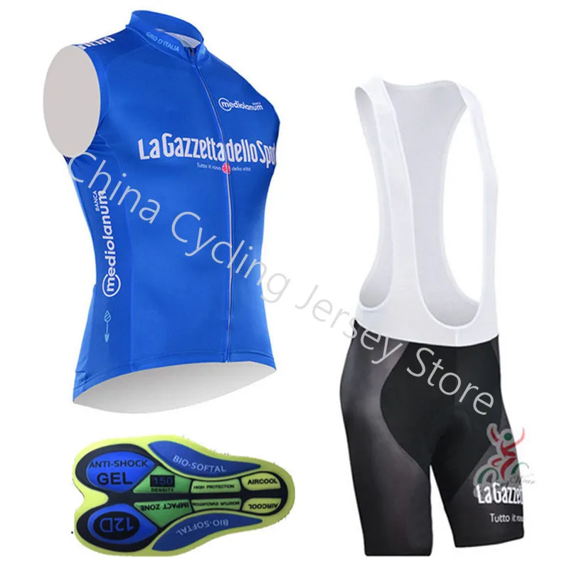 

Tour de italy cycling Vests team Sleeveless Summer Shirts MTB Road Bike Bicycle Jersey Top Cycle Clothing Ropa Ciclismo A10