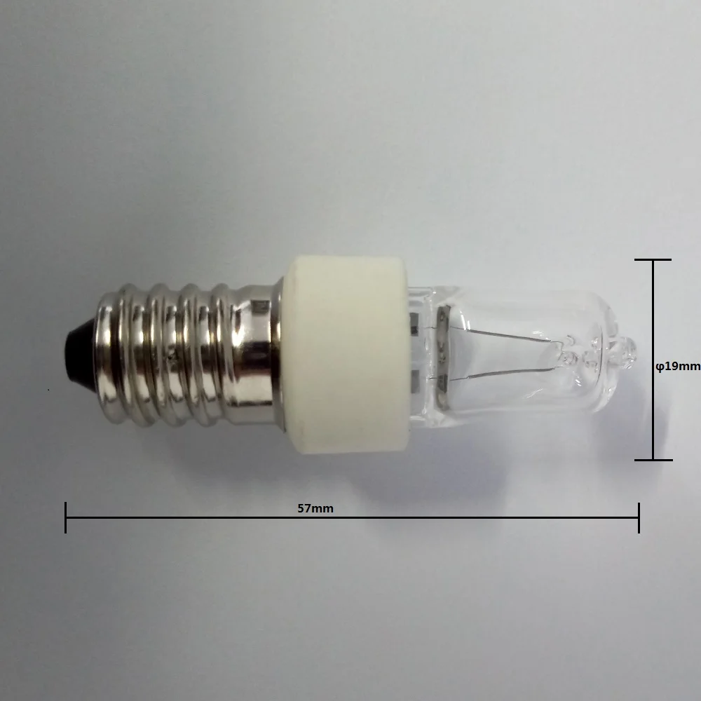 Hoenyfly 10 шт. JD 25 W E14 холодильник галогенная лампа Энергосберегающая галогеновая лампа 2700-3000 K 130 V/240 V лампа для духовки теплый белый