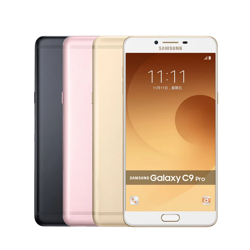 Смартфон samsung Galaxy C9 Pro C9000 6,0 ''FHD Super AMOLED Snapdragon 653 Octa core 6 ГБ+ 64 ГБ 16,0 Мп 4000 мАч NFC