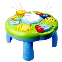 Музыкальные малыши Oyuncak центр игры звук младенцев освещение обучающий стол игровая деятельность детские игрушки раннее образование