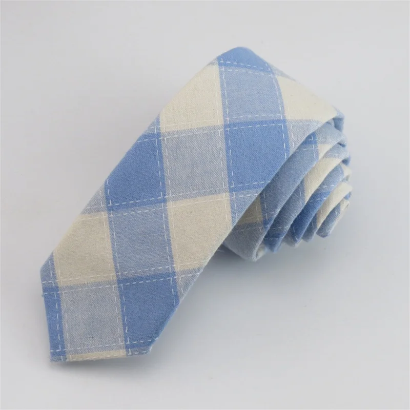 Mantieqingway брендовый галстук галстуки для Для мужчин галстук в клетку Gravatas тощие 6 см бизнес-стиль, галстуки хлопок Corbata галстук вечерние