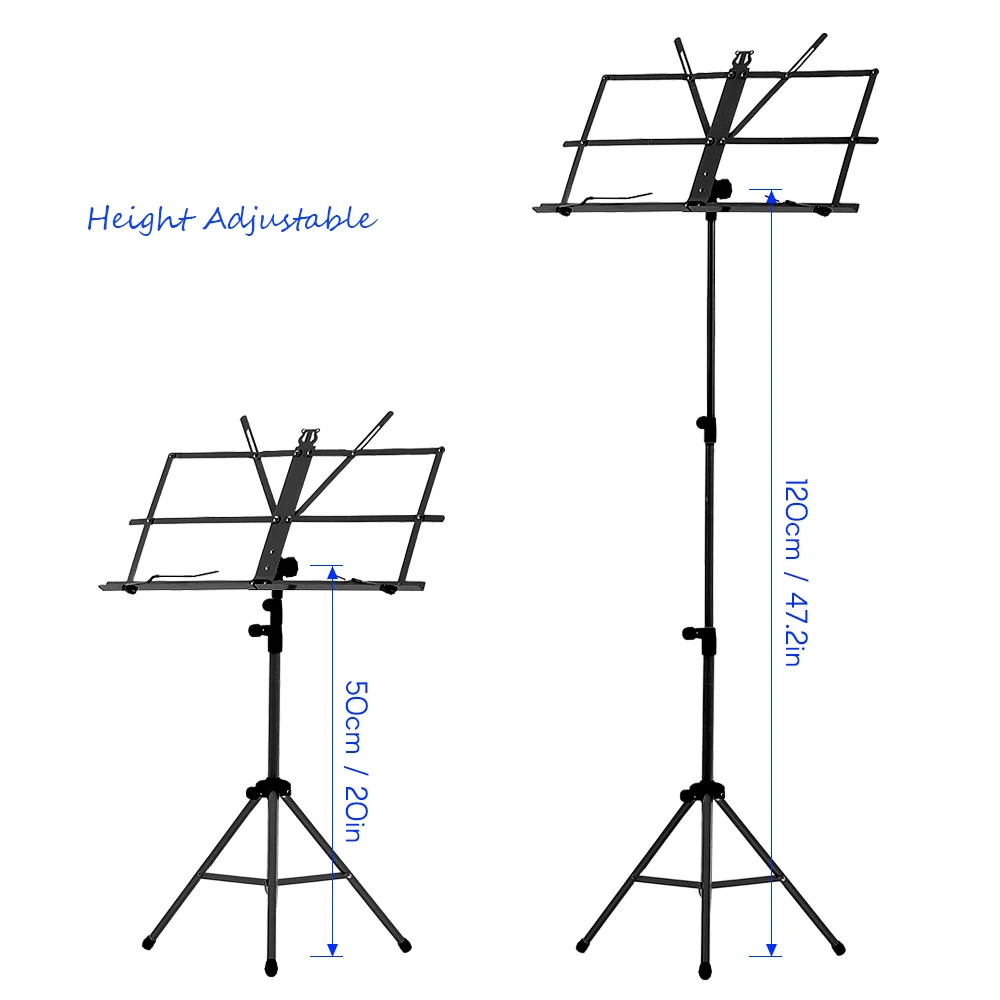 Складной лист музыкальный штатив подставка держатель легкий с водонепроницаемой сумкой для скрипки фортепиано гитара музыкальное представление