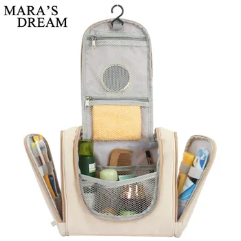 

Mara's Dream Women Cosmetic Cases new can fold hanging Women storage bag wash bag high quality Multifunction Oxford Women bag