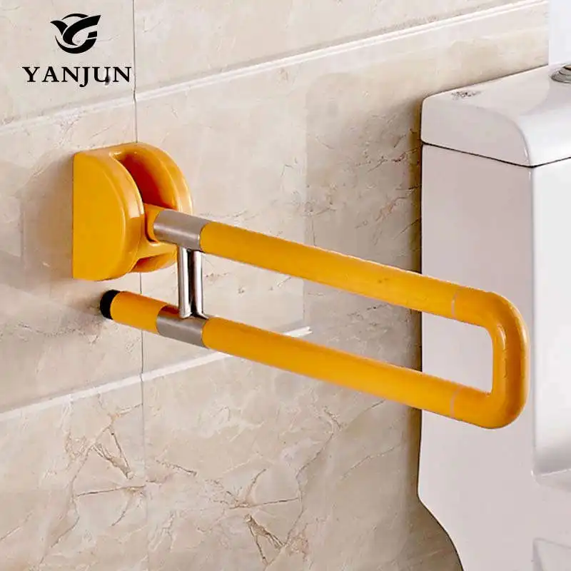 

Yanjun Flip-Up Safety Grab Bars Handrails Platicl Grab Bars handrails For Old Or Disabled Person Anti Slip YJ-2037