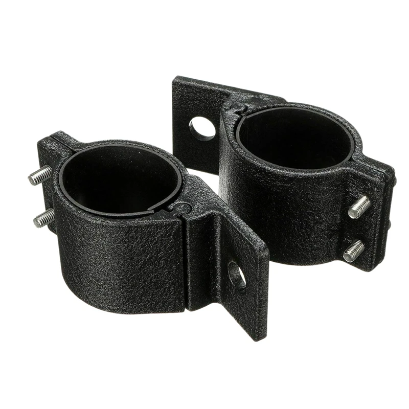 

2 Pcs Led Bar Mount Bracket Light Clamp For Roof Roll Cage Bar 1.75 Inch 2 Inch Tube 4X4