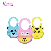 Новинка; детский силиконовый нагрудник с мультяшными принтами; детские нагрудники; регулируемый водонепроницаемый нагрудник для маленьких мальчиков и девочек; Одежда для новорожденных