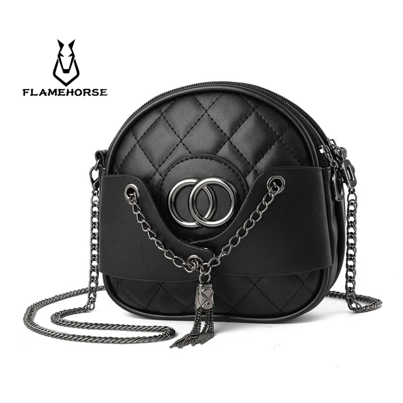 

flamenhorse Hot Fashion Crossbody Bags for Women 2018 High Capacity 3 Layer Shoulder Bag Handbag PU Leather Women Messenger Bags