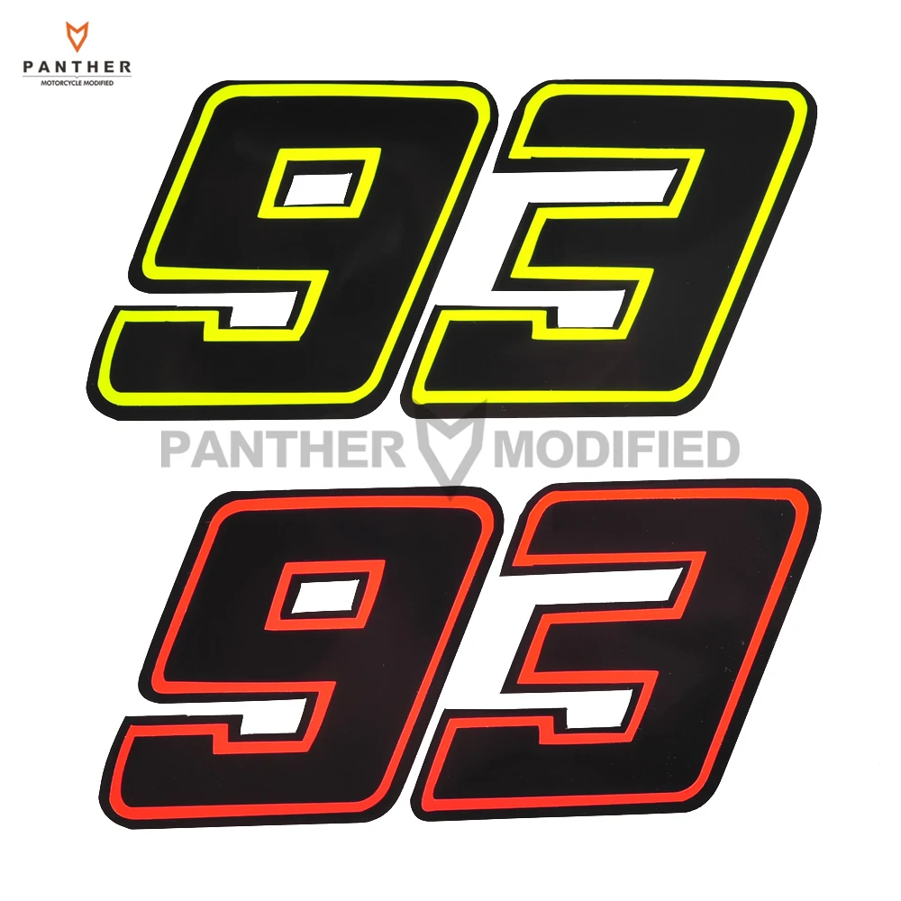 Sepeda Motor 93 Stiker Mm93 Motocross Racing Reflektif Stiker