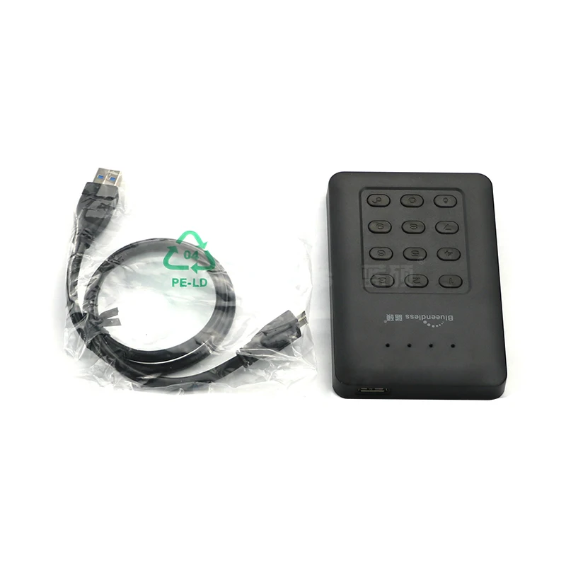 2016 hot sell portable Blueendless hard disk boxes 2 5inch high speed USB 3 0 to 4