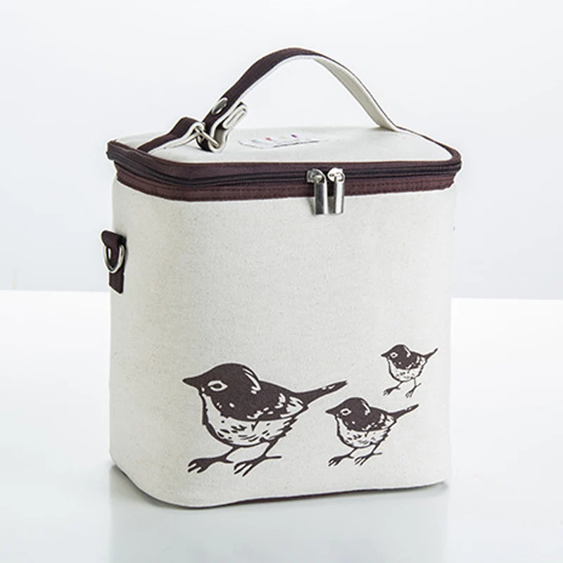 Portable Baby Insulation Feeding Milk Bottle Thermo Bag Mummy Travel Food Shoulder Bags Infant Breast Milk Kettle Warmer BB5025 (7)