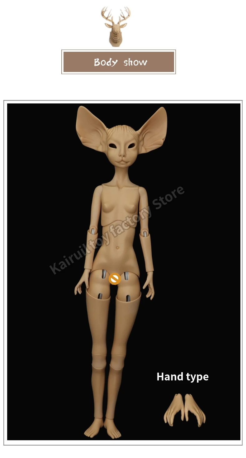 Stenzhorn BJD кукла 1/4 Сфинкс Кот гуманоид шарнирная кукла свободные глаза