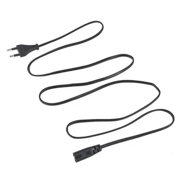 

1pc Power Cord Cable EU 2-Prong Laptop AC Adapter Lead 2 Pin Top Sale In Stock Free Shipping