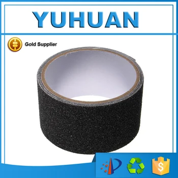 

50MMX1M Black Anti Slip Surface Tape Grit Non-Skid Stair Steps Safety Self Adhesive Tape