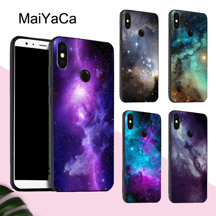 

MaiYaCa Space Nebula Phone Cover For Xiaomi Redmi Note 5 Plus Mi 8 Lite 9 6X A2 Note 7 Case Redmi 4X 6A 6 Pro S2 Max 2 3 Cover