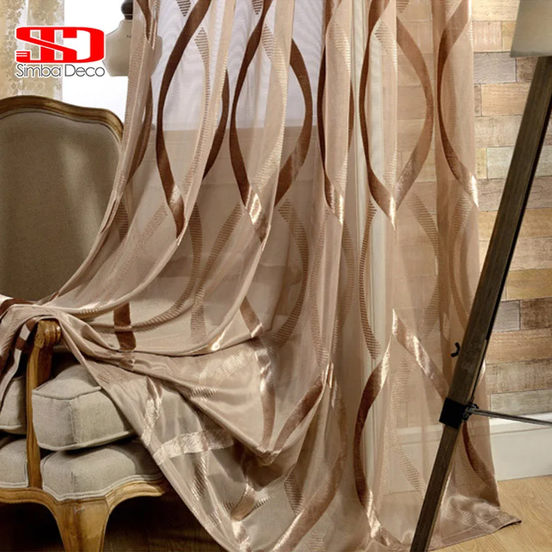 Cortinas de tul blanco brillante para sala de estar rayas onduladas cortinas transparentes decoración sólida moderna balcón Voile ventana tratamientos Cortinas de tul blanco brillante para sala de estar rayas onduladas cortinas transparentes decoración sólida moderna balcón Voile ventana tratamientos