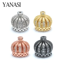 14*13 мм DIY кисточки подвеска в форме короны шапки аксессуары для женщин 'ювелирные изделия серьги с кисточками жемчужное ожерелье подарок изготовление