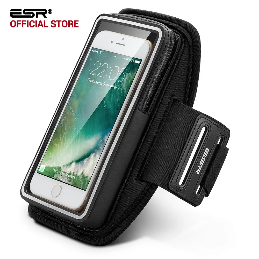 imágenes para De apple para el iphone 7, ESR Impermeable Gimnasio Deportes Running Senderismo Brazalete 5 pulgadas Tacto Bolsa Cubierta de la Caja Del Soporte para 5 "teléfono imágenes para De apple para el iphone 7, ESR Impermeable Gimnasio Deportes Running Senderismo Brazalete 5 pulgadas Tacto Bolsa Cubierta de la Caja Del Soporte para 5 "teléfono